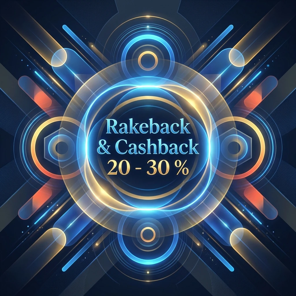 Rakeback & Cashback 20 - 30 %